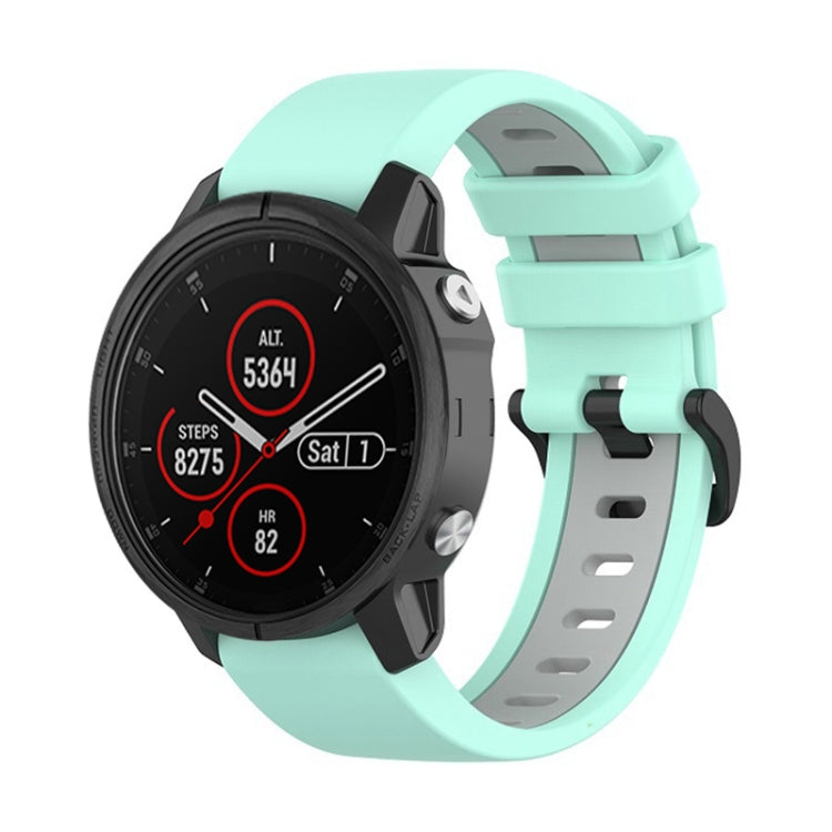 22mm Silicone Sports Two-Color Watch Band, Series 1