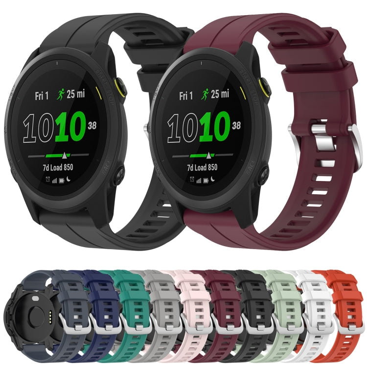 22mm Silicone Sports Watch Band, Series 2