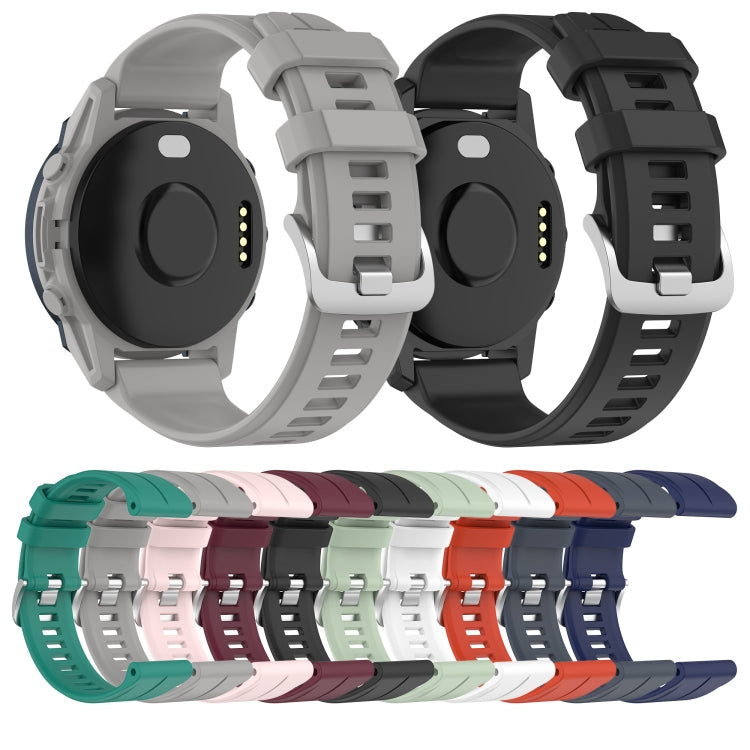 22mm Silicone Sports Watch Band, Series 2