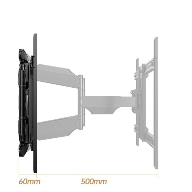 NORTH BAYOU NB P63 TV Wall Mount Bracket for 45 - 75 inch LED / LCD / OLED