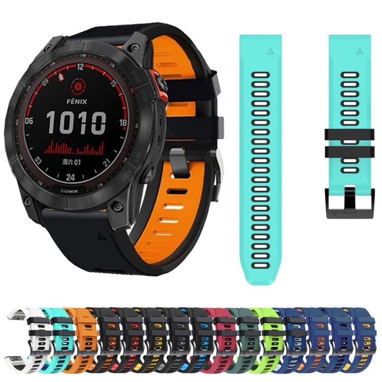 26mm Silicone Sports Two-Color Watch Band, Series 1