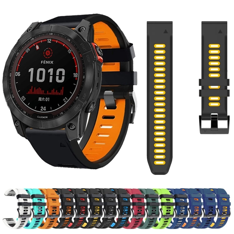 26mm Silicone Sports Two-Color Watch Band, Series 4