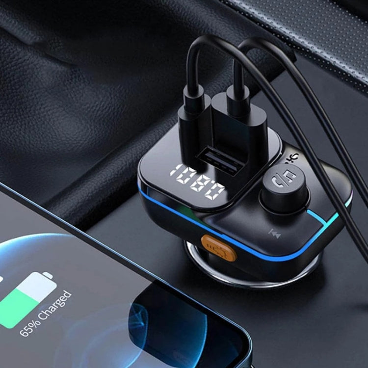 C24 Car Bluetooth MP3 Player Fast Charging FM Transmitter Wireless Handsfree ÎҵÄÉ̵ê