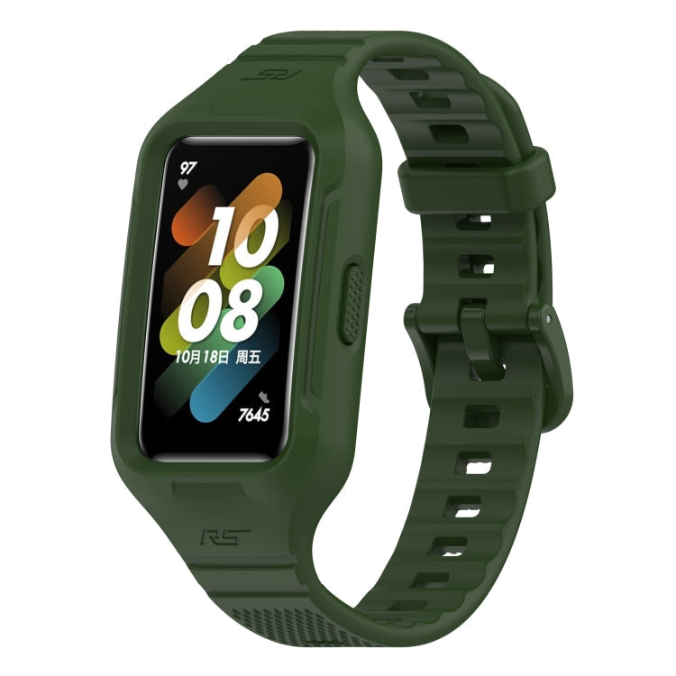 Solid Color Silicone Integrated Watch Band My Store