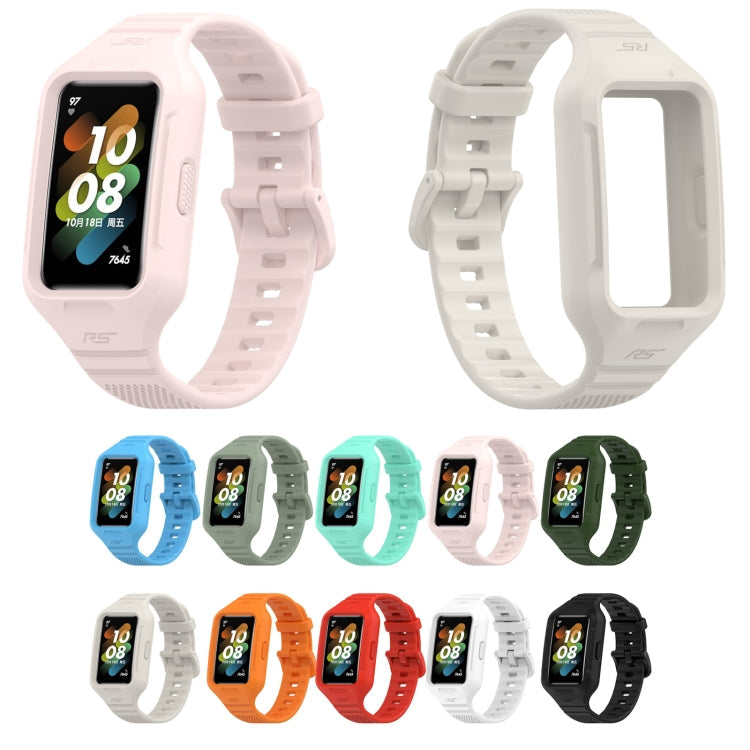 Solid Color Silicone Integrated Watch Band My Store