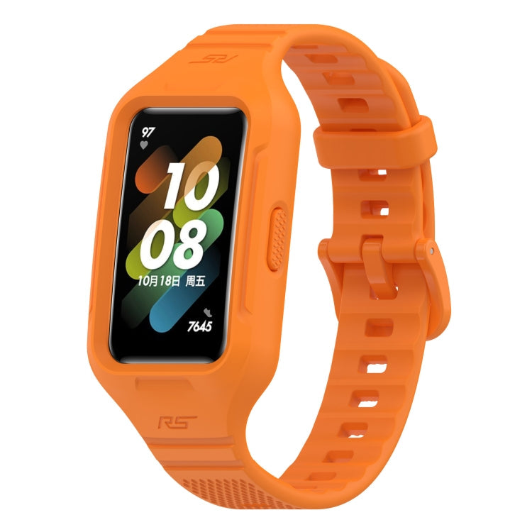 Solid Color Silicone Integrated Watch Band My Store