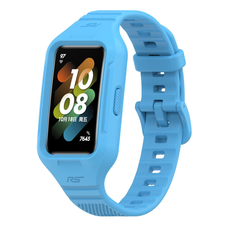 Solid Color Silicone Integrated Watch Band My Store