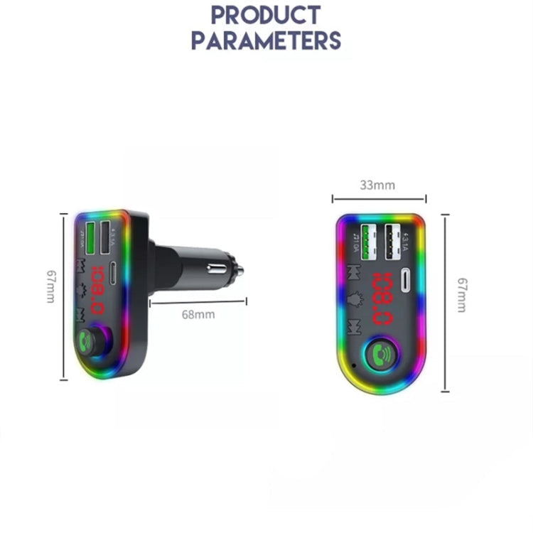 F12 Universal Dual USB Car Charger With Fm Transmitter Blue Tooth Car MP3 Player ÎҵÄÉ̵ê