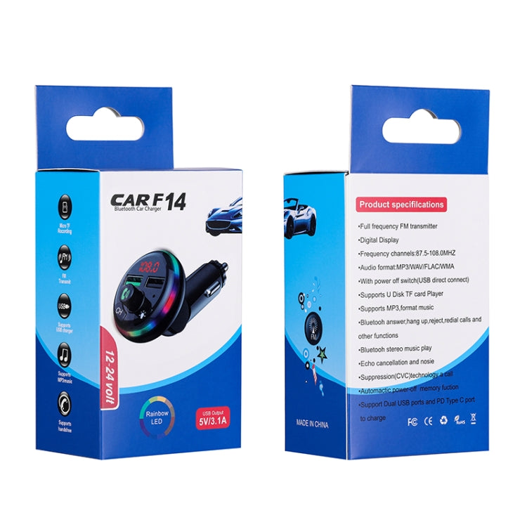 F14 Fast Charge USB Car Charger Dual Port USB 3.0 Mini Phone Charger ÎҵÄÉ̵ê