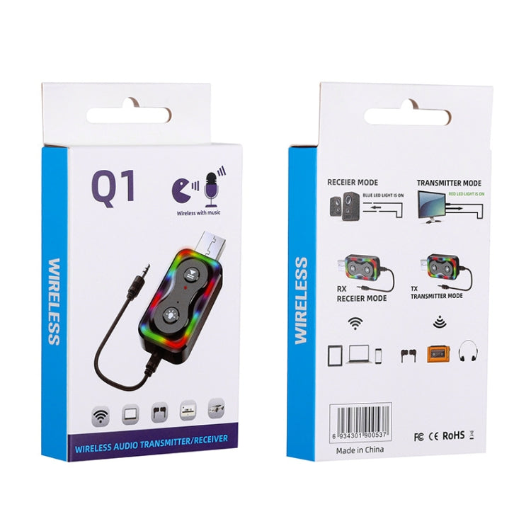 Q1 USB Bluetooth 5.3 Audio Receiver Transmitter Bluetooth Adapter ÎҵÄÉ̵ê