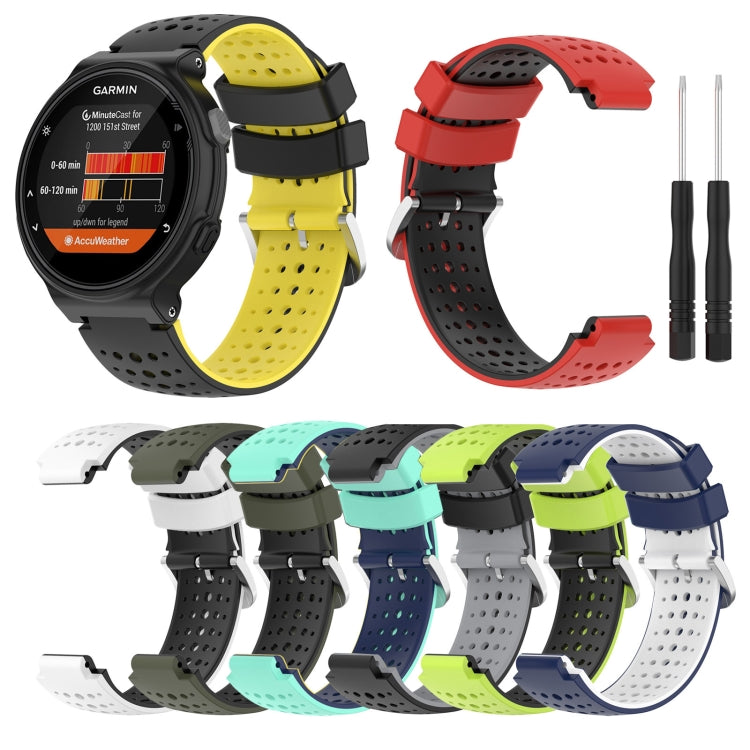 Silicone Sports Two-Color Watch Band, Series 3