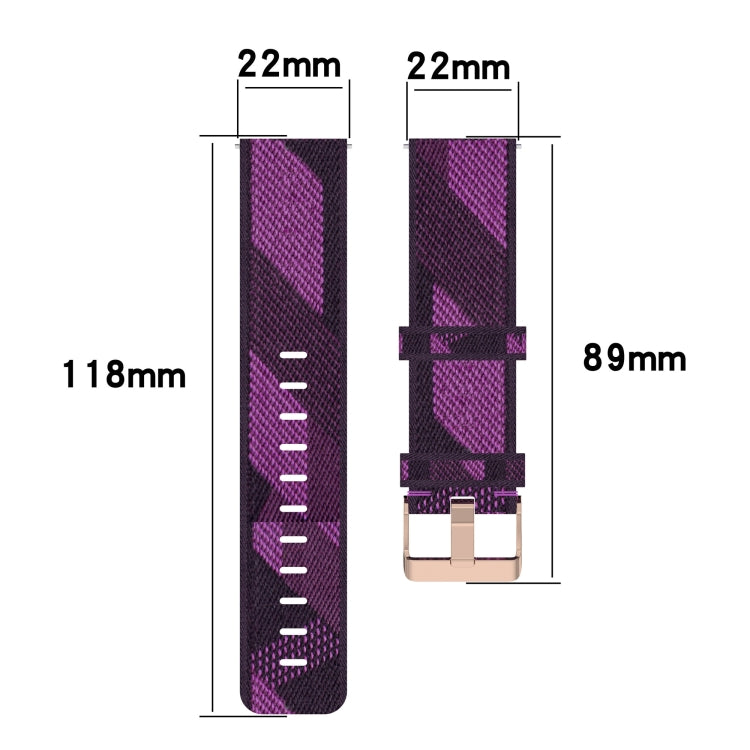 22mm Nylon Woven Watch Band-Reluova