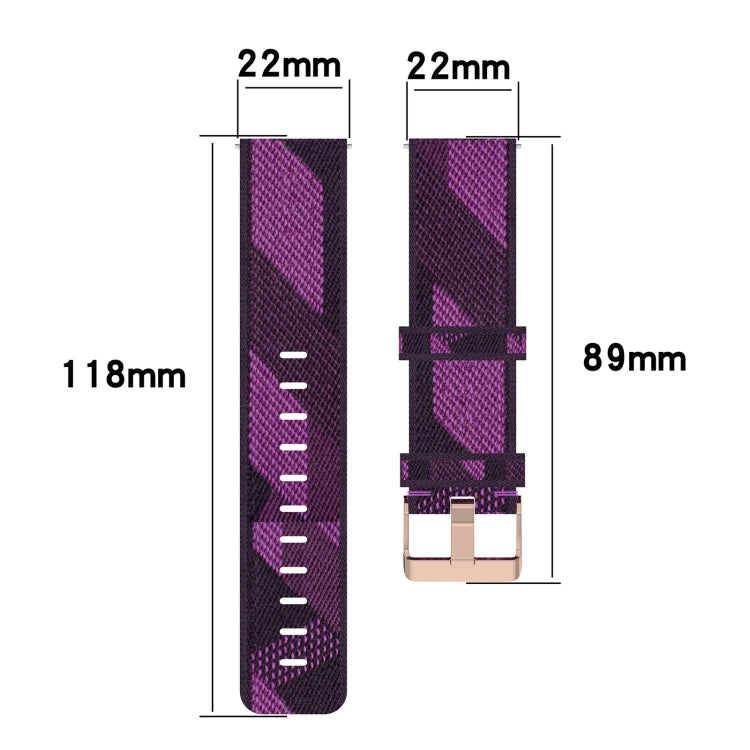 22mm Nylon Woven Watch Band, Series 4-Reluova