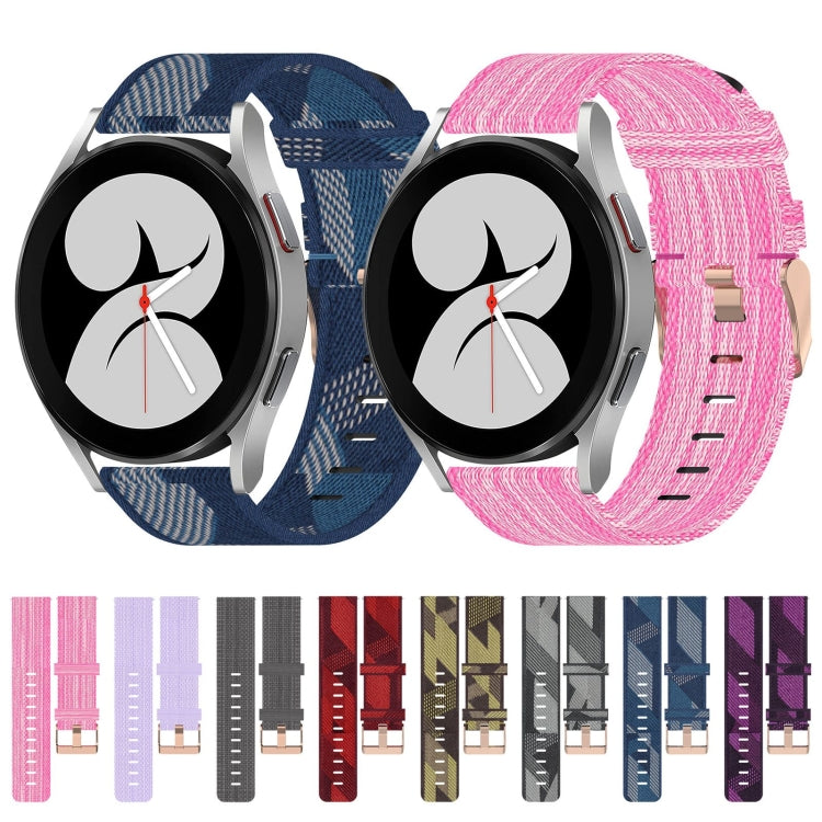 20mm Nylon Woven Watch Band, Series 4-Reluova