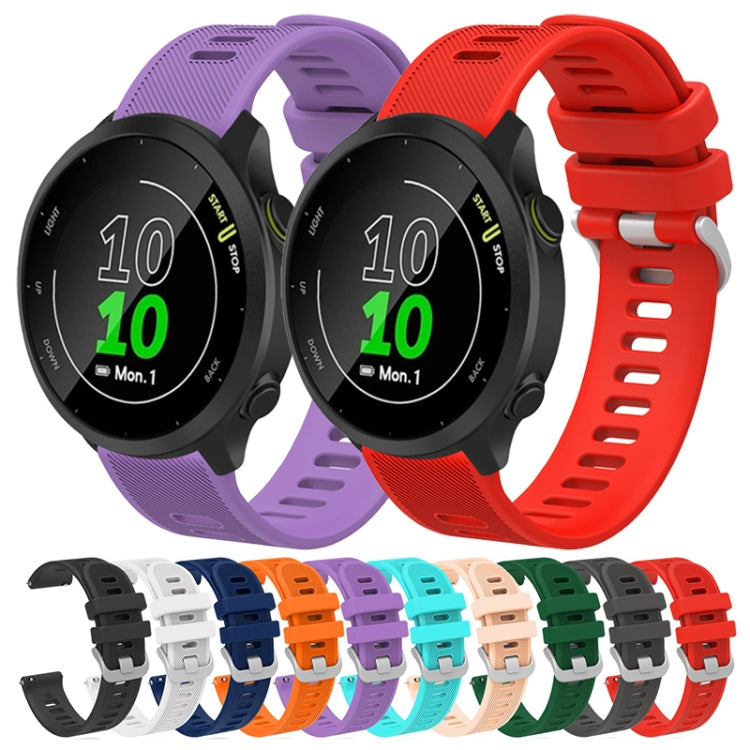 20mm Silicone Twill Watch Band, Series 2