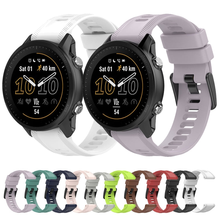 22mm Solid Color Silicone Watch Band, Series 4