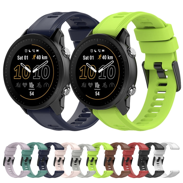 22mm Solid Color Silicone Watch Band, Series 3-Reluova