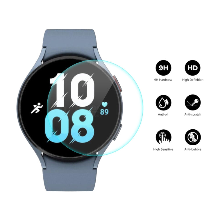 For Samsung Galaxy Watch5 44mm ENKAY 0.2mm 9H Tempered Glass Screen Protector Watch Film