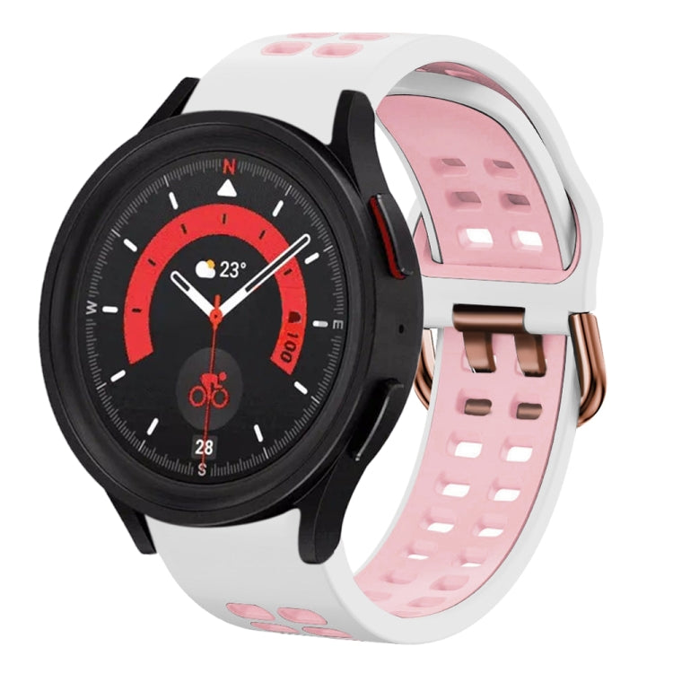 20mm Breathable Two-Color Silicone Watch Band, Series 5-Reluova