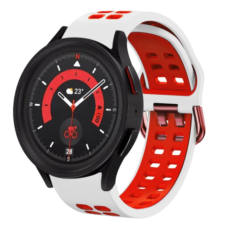 20mm Breathable Two-Color Silicone Watch Band, Series 5-Reluova