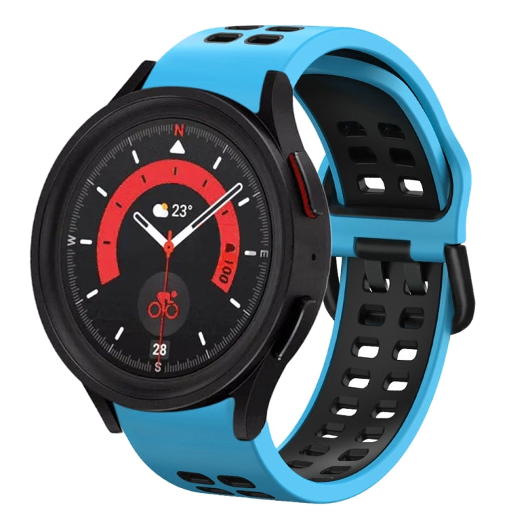 20mm Breathable Two-Color Silicone Watch Band, Series 5-Reluova