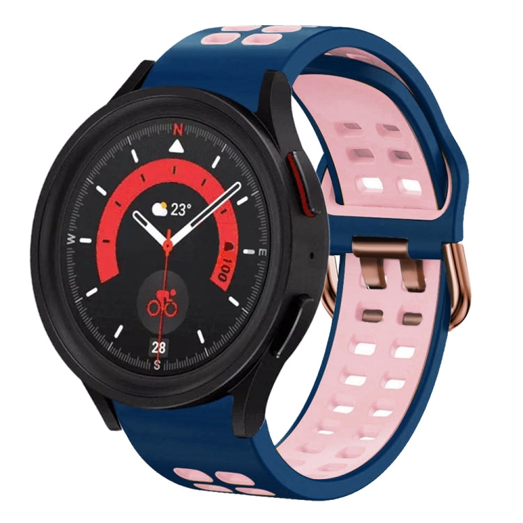 20mm Breathable Two-Color Silicone Watch Band, Series 5-Reluova