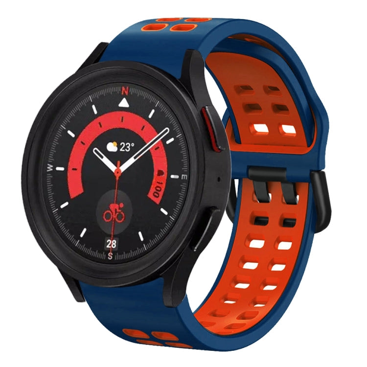 20mm Breathable Two-Color Silicone Watch Band, Series 5-Reluova