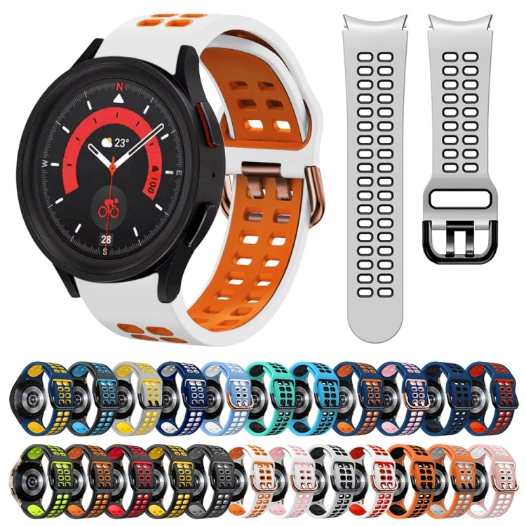 20mm Breathable Two-Color Silicone Watch Band, Series 5-Reluova