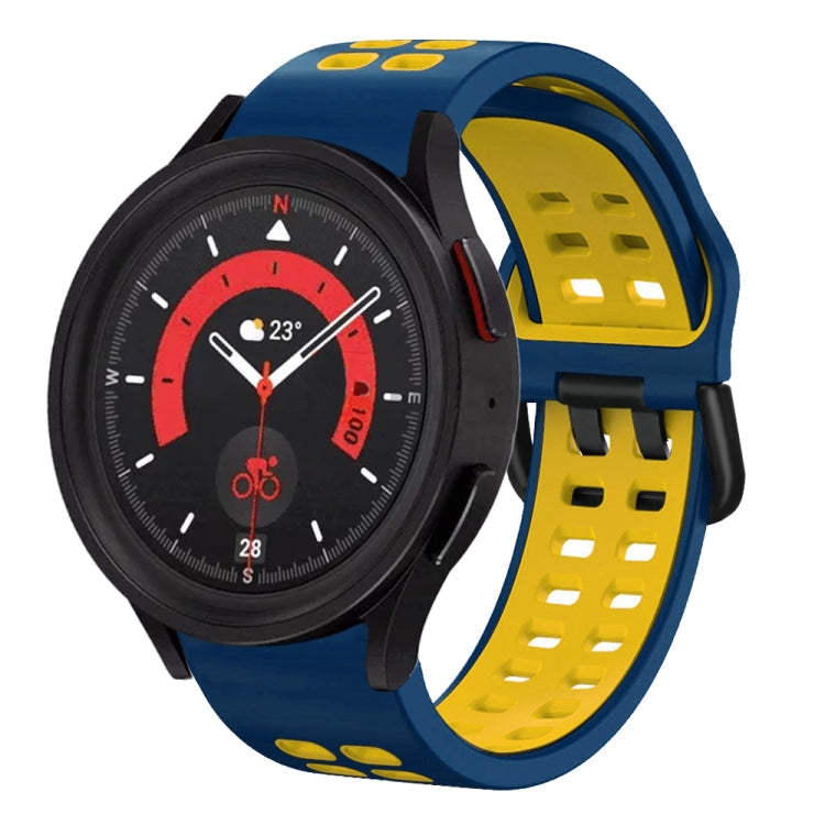 20mm Breathable Two-Color Silicone Watch Band, Series 4-Reluova