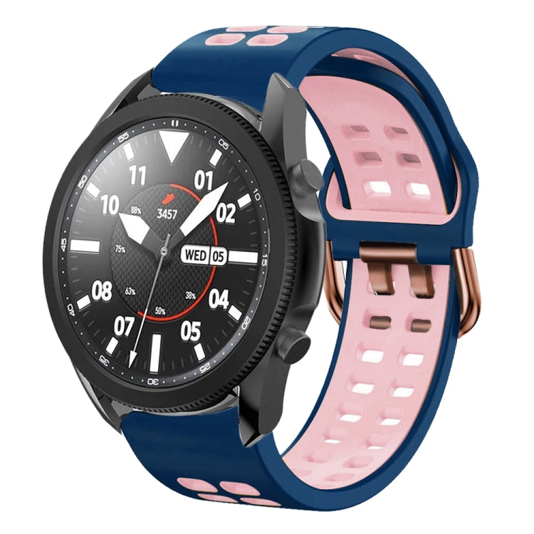 20mm Breathable Two-Color Silicone Watch Band, Series 8-Reluova