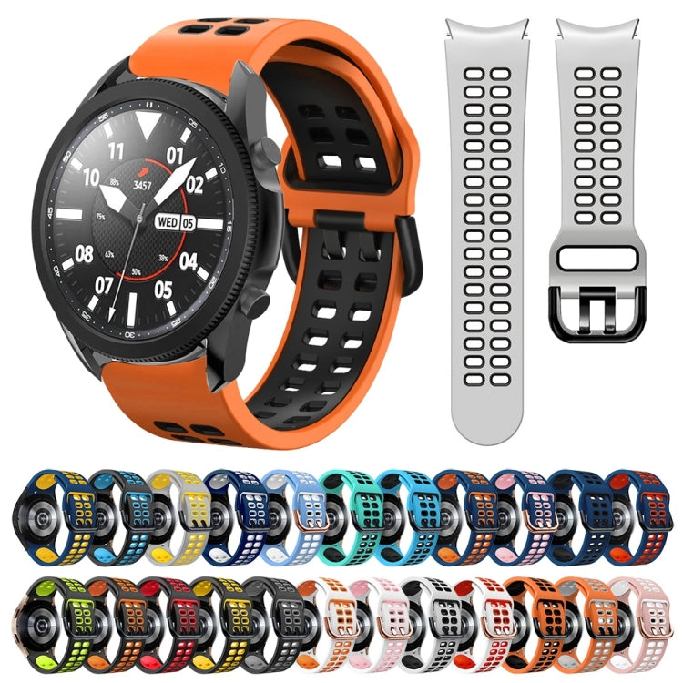 20mm Breathable Two-Color Silicone Watch Band, Series 8-Reluova