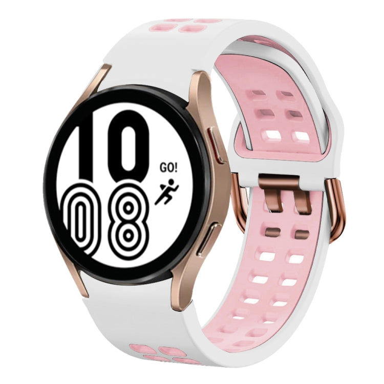 20mm Breathable Two-Color Silicone Watch Band, Series 7-Reluova