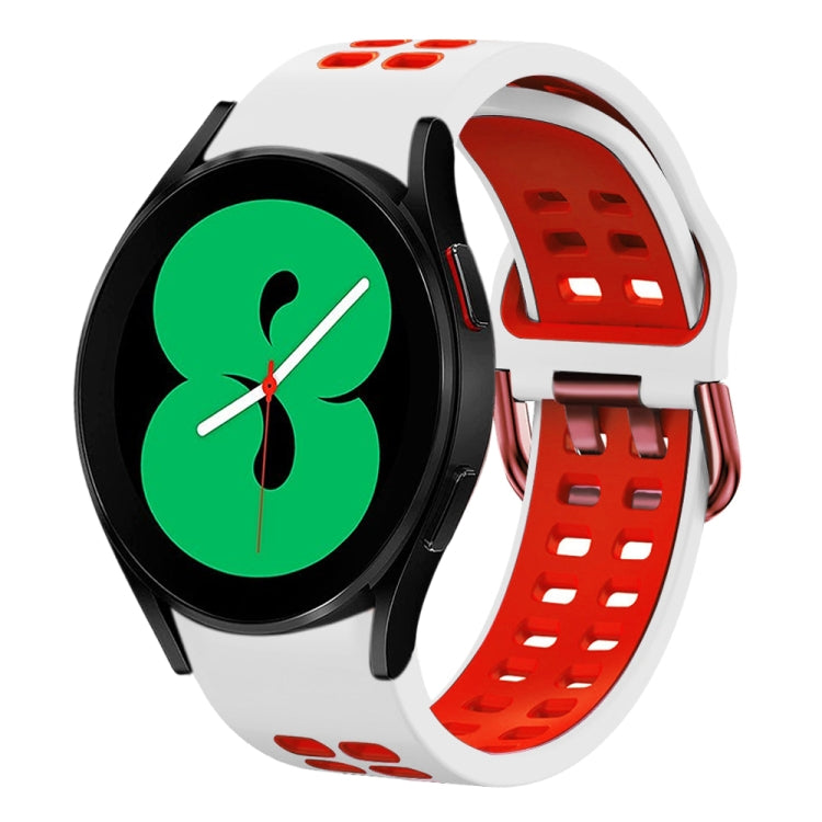 20mm Breathable Two-Color Silicone Watch Band, Series 3-Reluova