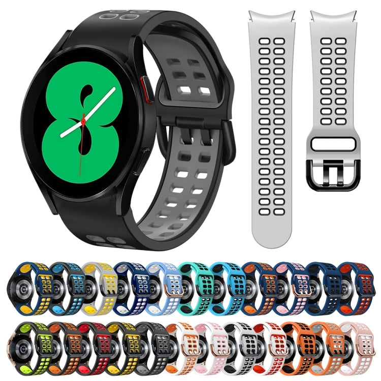 20mm Breathable Two-Color Silicone Watch Band, Series 3-Reluova