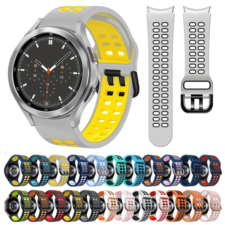 20mm Breathable Two-Color Silicone Watch Band, Series 2-Reluova