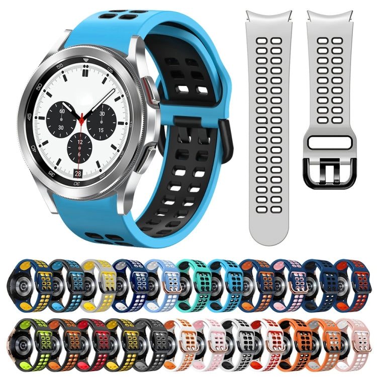 20mm Breathable Two-Color Silicone Watch Band, Series 1-Reluova