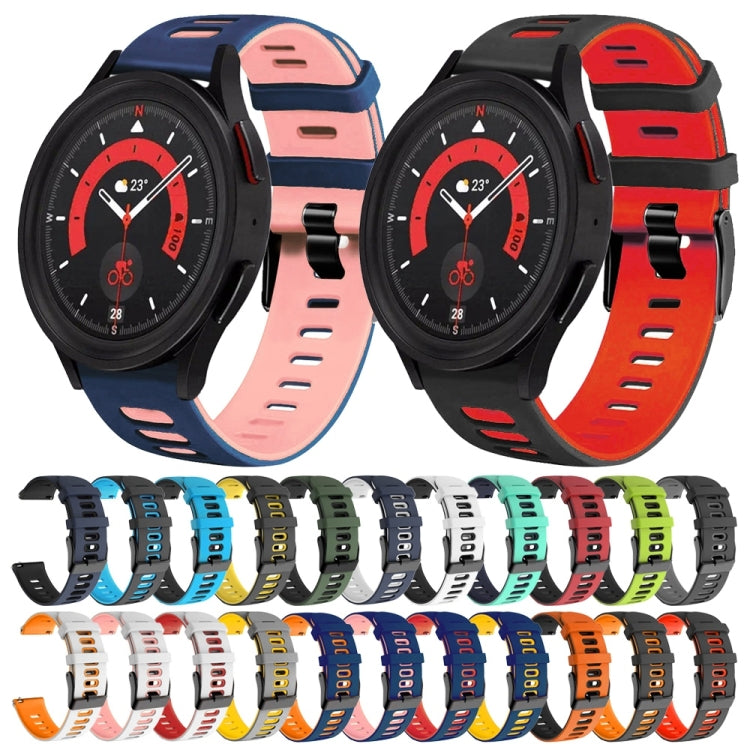 20mm Two-Color Silicone Watch Band, Series 5-Reluova