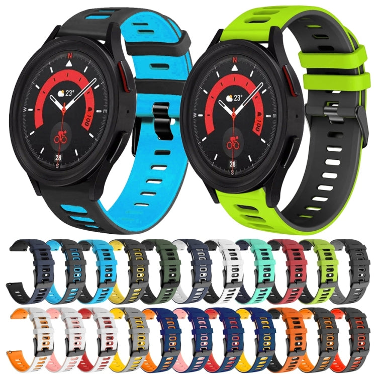 20mm Two-Color Silicone Watch Band, Series 4-Reluova