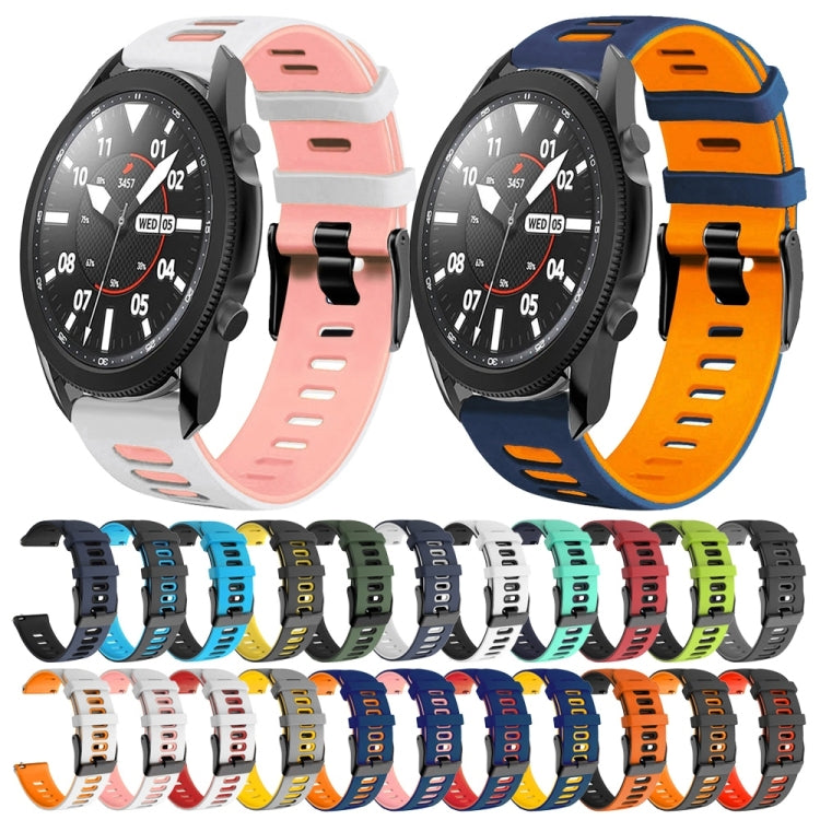 20mm Two-Color Silicone Watch Band, Series 8-Reluova