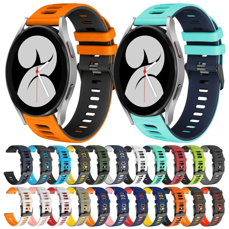 20mm Two-Color Silicone Watch Band, Series 7-Reluova