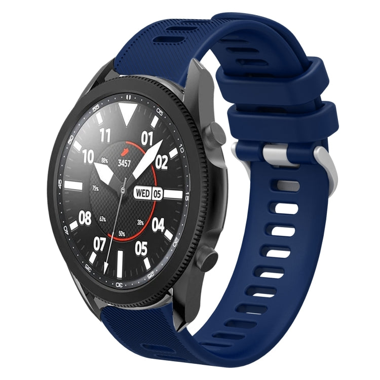 20mm Twill Solid Color Silicone Watch Band, Series 3-Reluova