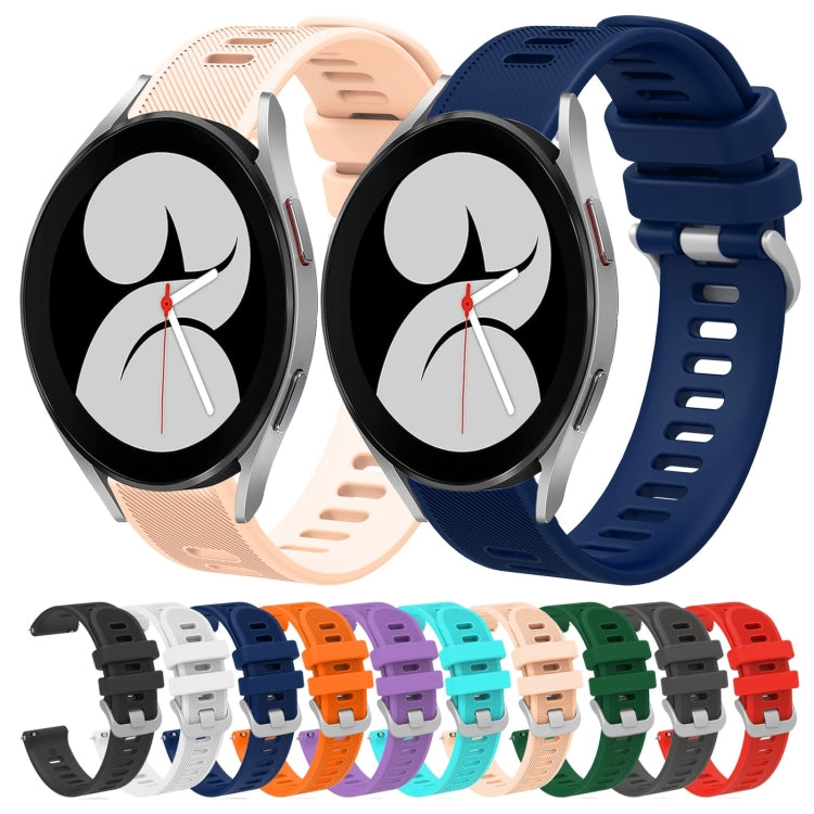 20mm Twill Solid Color Silicone Watch Band, Series 1-Reluova