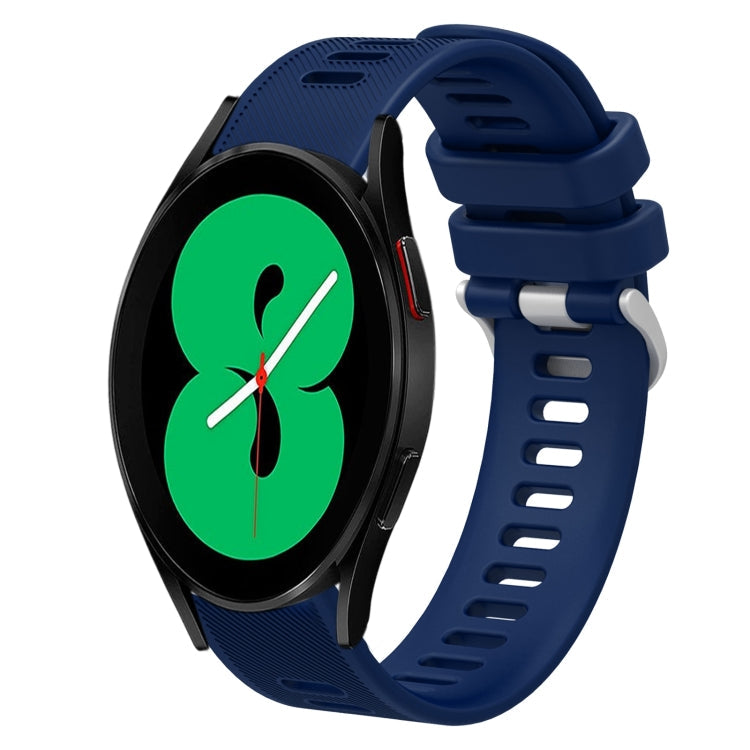 20mm Twill Solid Color Silicone Watch Band, Series 2-Reluova