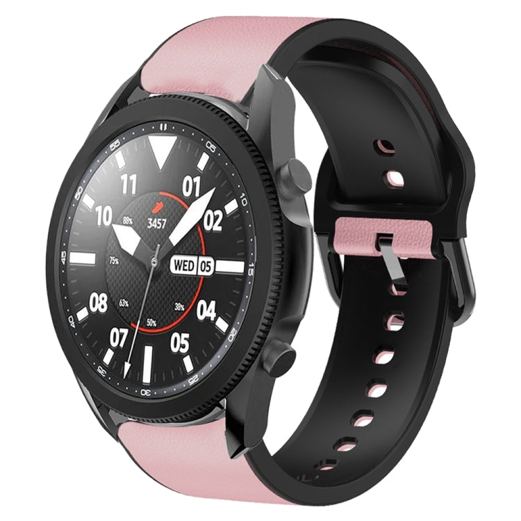 20mm Silicone Adhesive Leather Watch Band, Series 3-Reluova