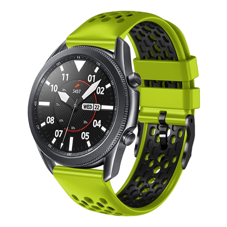 22mm Two-Color Breathable Silicone Watch Band, Series 1-Reluova