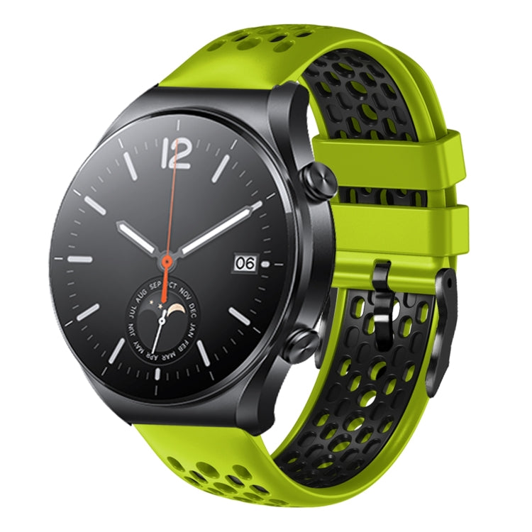 22mm Two-Color Breathable Silicone Watch Band, Series 2-Reluova