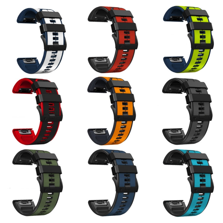 26mm Silicone Sports Two-Color Watch Band, Series 3