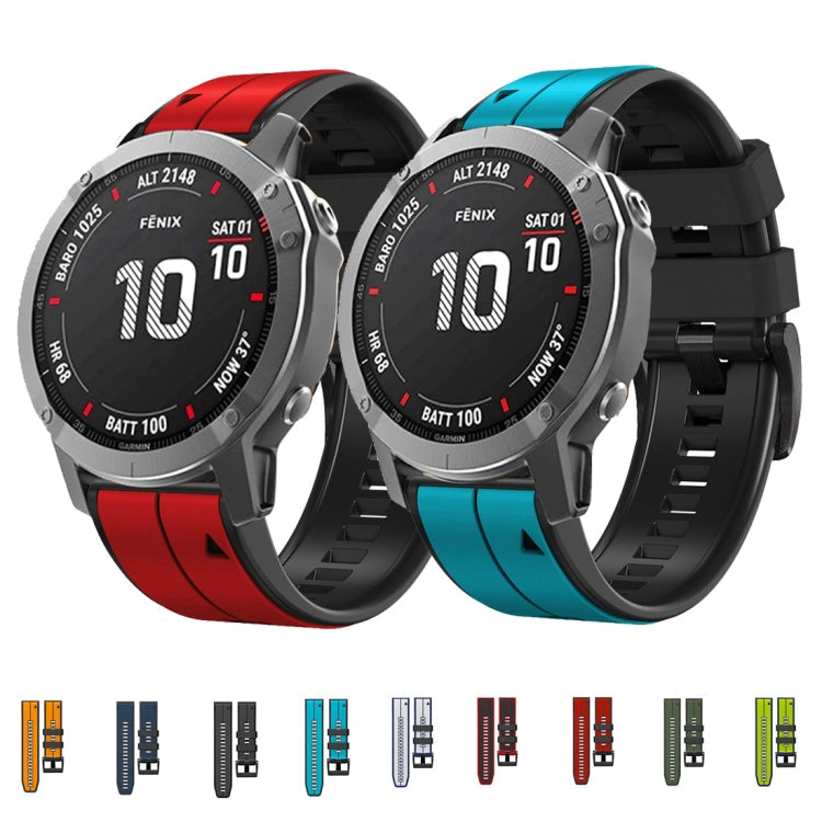 26mm Silicone Sports Two-Color Watch Band, Series 1