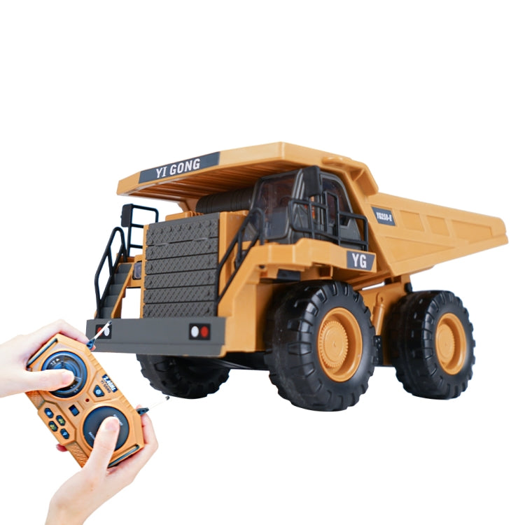 MoFun 1048 2.4G remote control nine-channel cargo construction vehicle 1:24 multi-function mining truck dumper Reluova