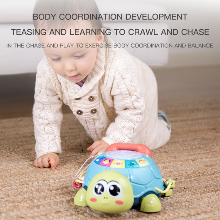 MoFun 2033A 6 in 1 Electric Crawling Induction Enlightenment Multifunctional Early Education Turtle Reluova